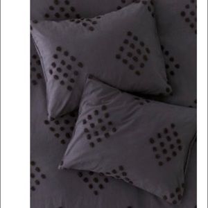 Urban Outfitters king Tufted Geo duvet & shams